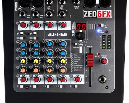 Mixer ALLEN & HEATH – ZED-6FX