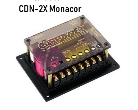 CDN-2X x-over CarPower by Monacor