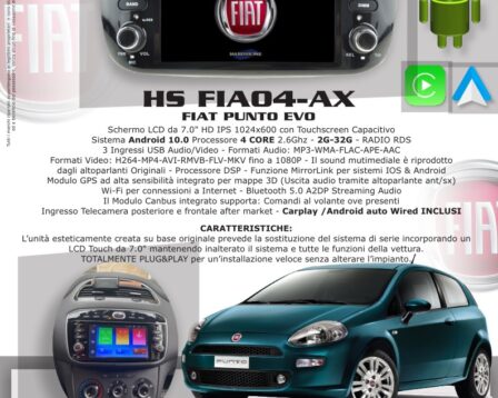 HARDSTONE HS FIA04-AX Punto EVO
